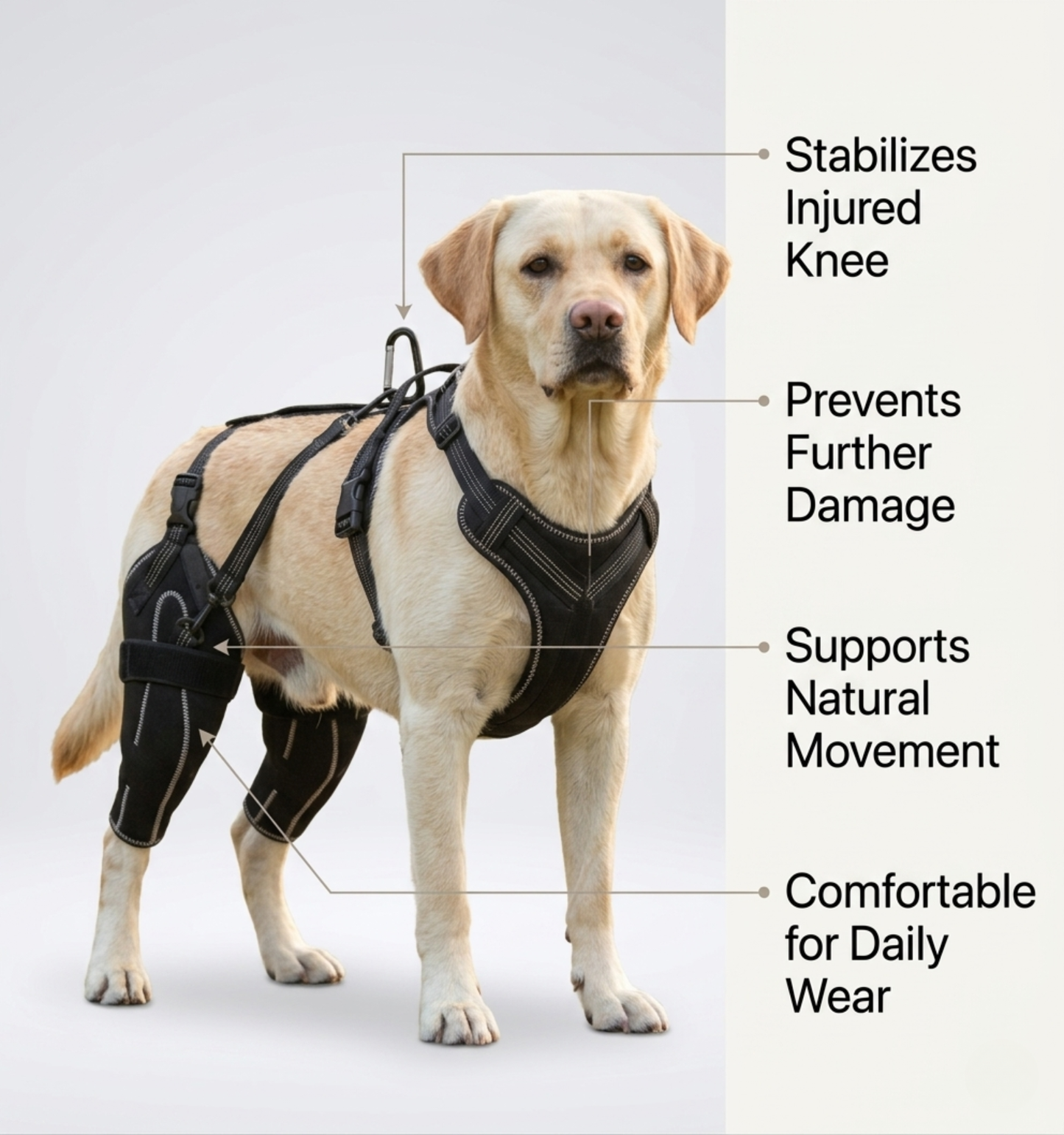 ZoRixey™ DUAL-LEG KNEE BRACE HARNESS