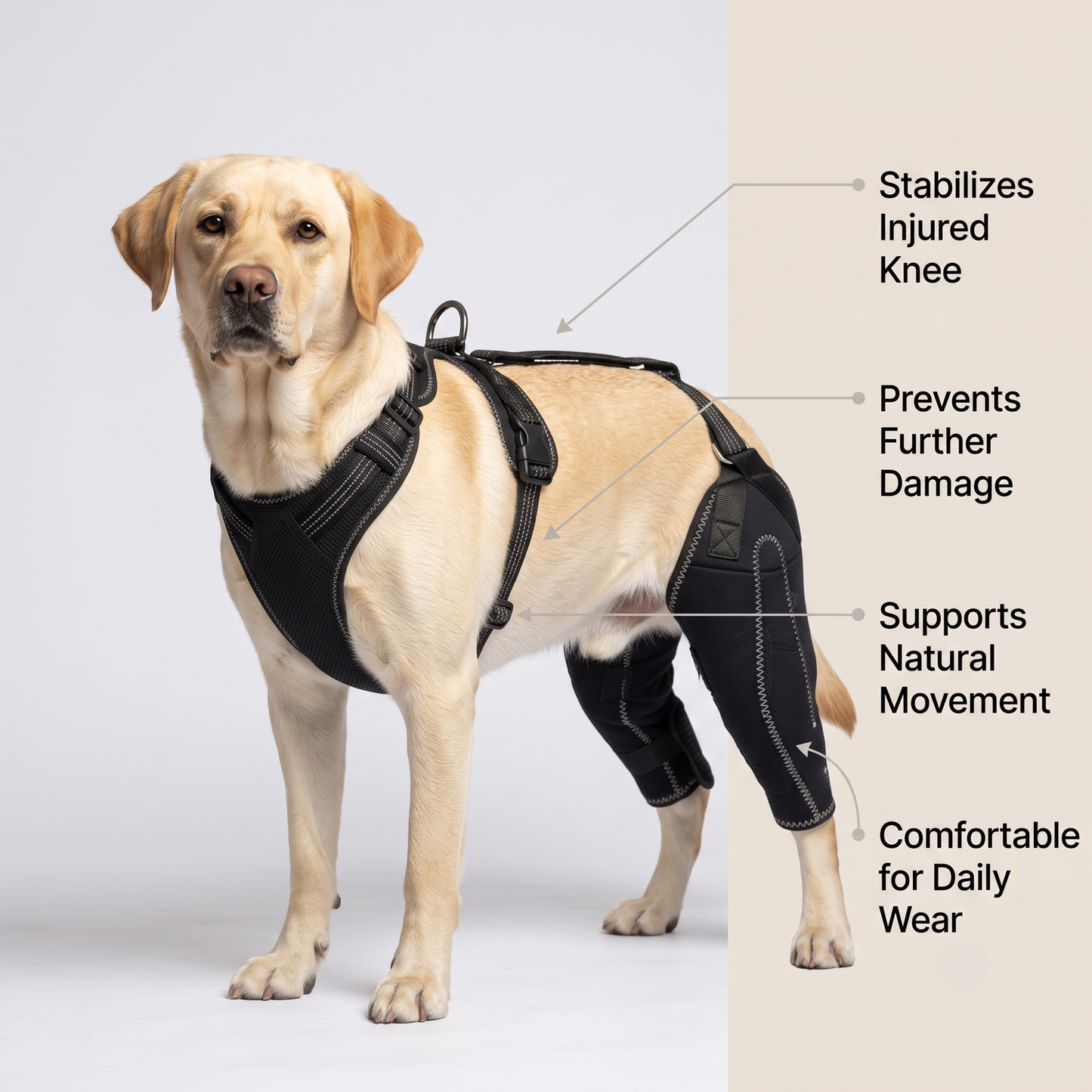 ZoRixey™ DUAL-LEG KNEE BRACE HARNESS